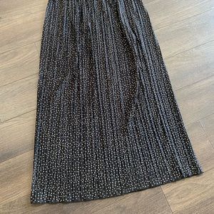 Long Women’s dress🖤🌷 Zara Satin silk